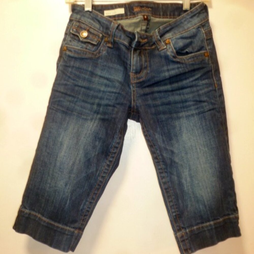 Kut From the Kloth Indigo Natalie Bermuda Capri Jeans | Size 0